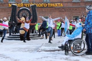 В честь открытия Эстафеты Паралимпийского огня в Алтайском крае запустили ракету