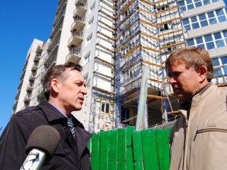 Ход строительства многоквартирных домов для обманутых дольщиков - на постоянном контроле Администрации Алтайского края