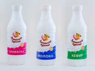 Крупнейшее молокоперерабатывающее предприятие Алтайского края обновило дизайн упаковки продукции
