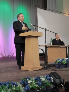 Вопросы поддержки проектов студенческих творческих коллективов обсудил сегодня Александр Карлин со слушателями Алтайской государственной академии культуры и искусств