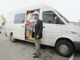 Павлодарская область Республики Казахстан направила в Алтайский край гуманитарную помощь для пострадавших от наводнения