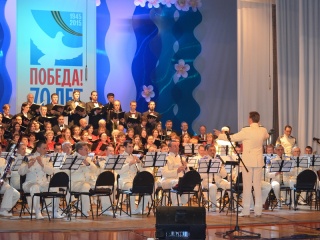 При полном аншлаге прошел концерт Президентского оркестра Службы коменданта Московского Кремля Федеральной службы охраны России в наукограде Алтайского края