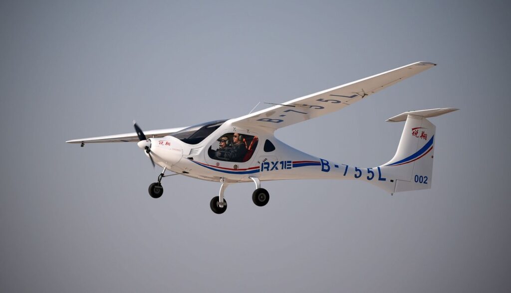 В Китае начнется массовое производство электросамолетов