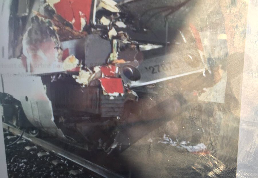 На юге Франции пассажирский поезд столкнулся с упавшим на пути деревом