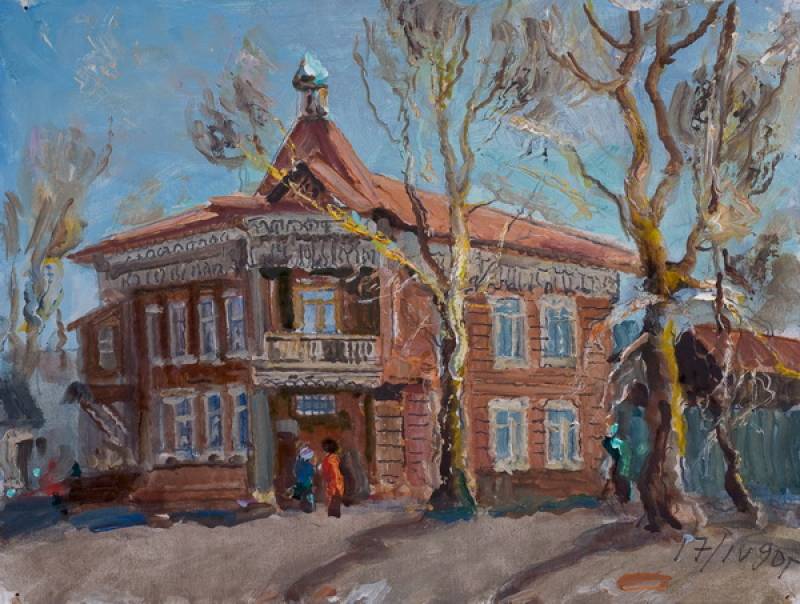 В Барнауле 94-летний фронтовик откроет персональную выставку картин