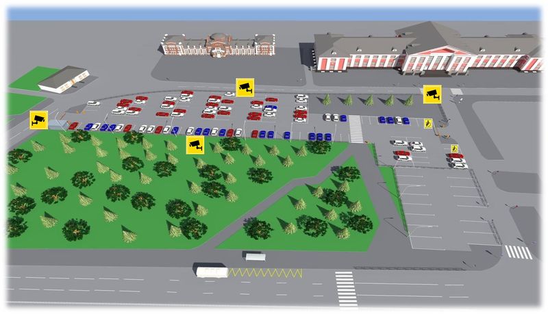 В Барнауле уже в 2017 году появится первый парковочный комплекс у железнодорожного вокзала