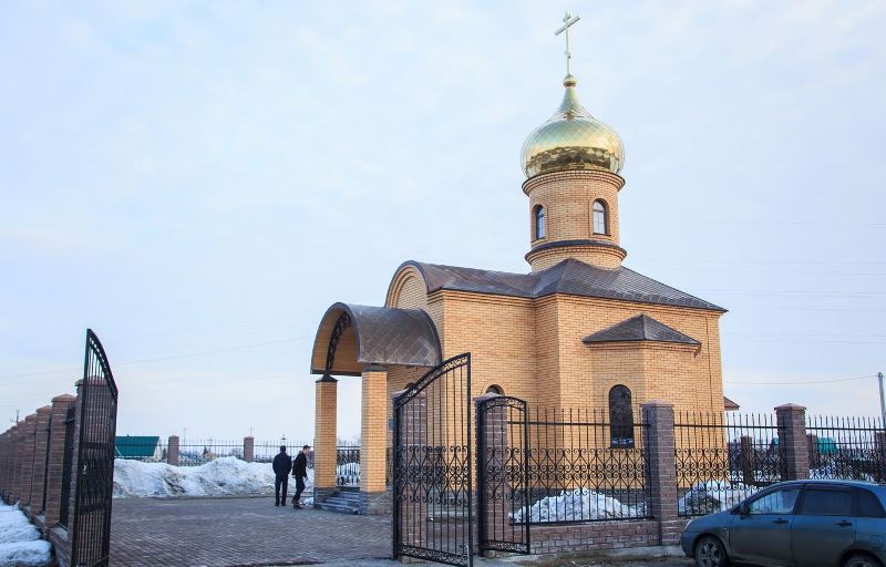 Жители села Гоньба встретят Пасху в новом храме