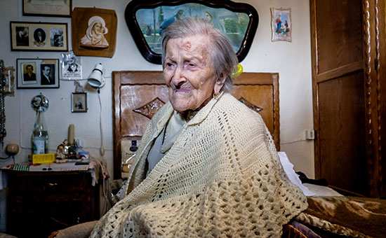 В Италии скончалась старейшая жительница Земли