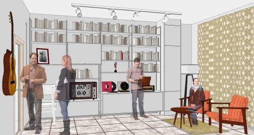 В Мемориальном музее Роберта Рождественского в селе Косиха открывается интерактивная экспозиция «Гостиная шестидесятников»