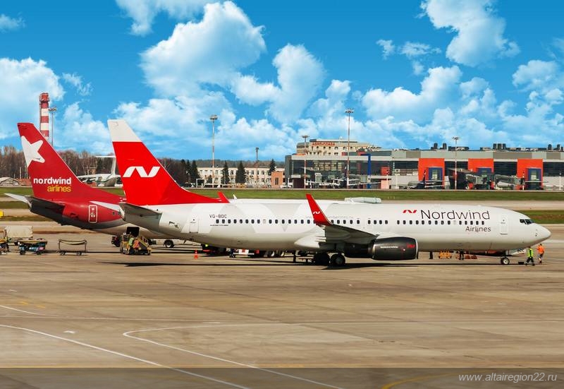 Авиакомпания Nordwind будет выполнять рейсы из столицы Алтайского края в Симферополь на новых «Боингах»