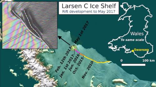 Ученые спрогнозировали появление самого большого в мире айсберга