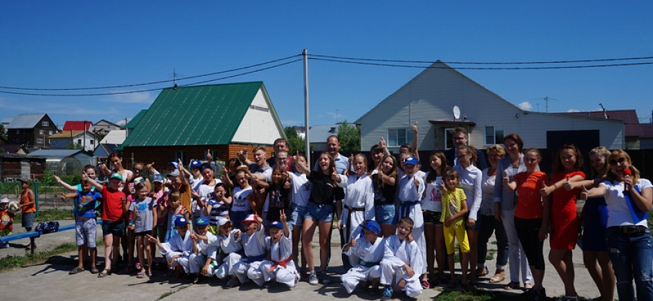 Новые площадки проекта «Летний дворовый инструктор» открывают в Барнауле