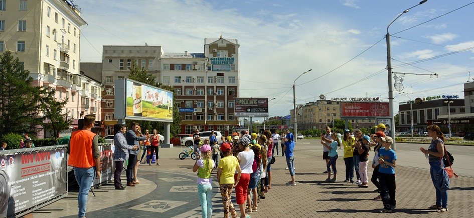 Открытые тренировки в центре Барнаула станут регулярными