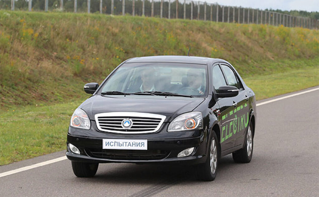 Белоруссия представила первый электромобиль собственного производства