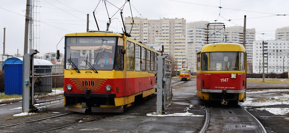 «Горящий» трамвай потушили в ходе учений в Барнауле