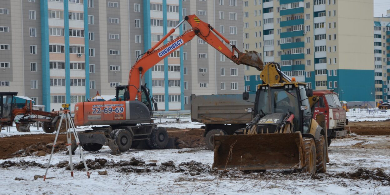 В Барнауле началось строительство новой школы на 550 мест