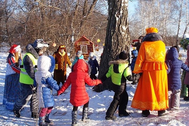 У соснового бора под Бийском в январе проводят детские квесты