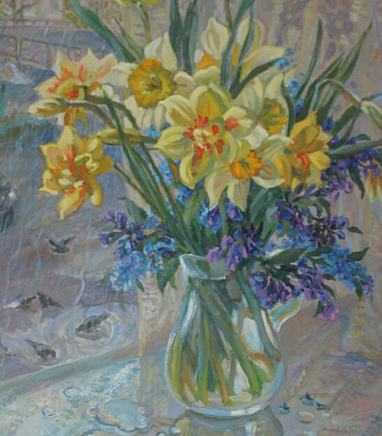 В Алтайском крае работает выставка натюрмортов и пейзажей Ирины Щетининой