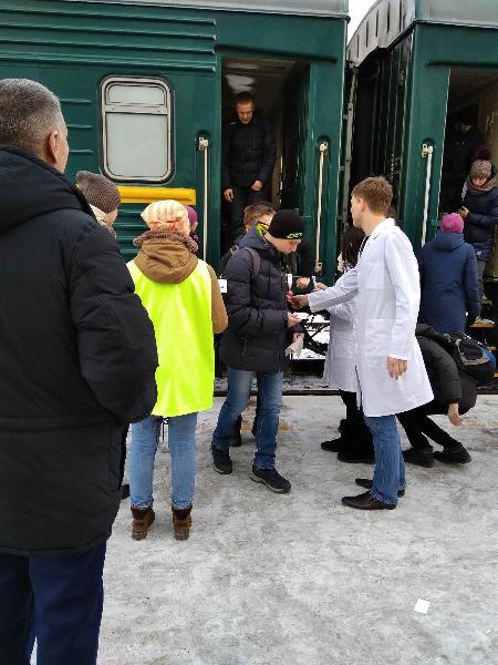 В Алтайском крае более 800 пассажиров стали участниками проекта «Время быть здоровым»