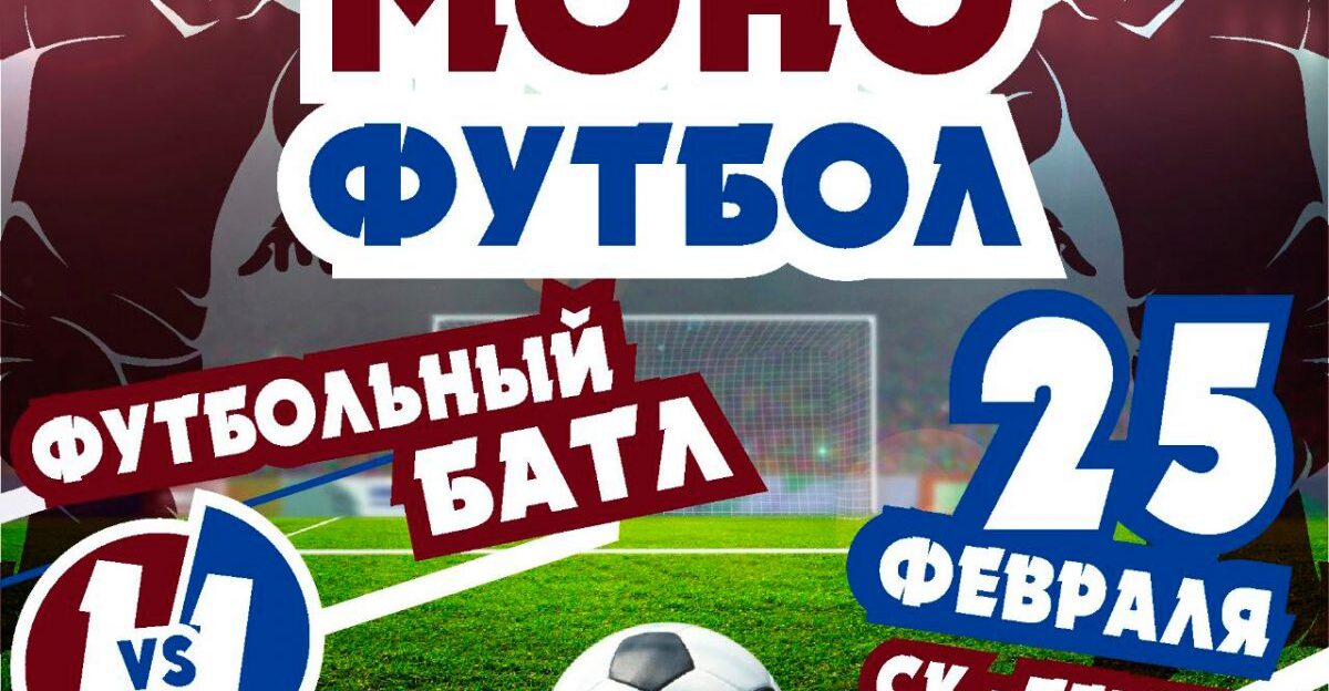 В барнаульском спорткомплексе «Темп» 25 февраля пройдёт чемпионат по моно-футболу