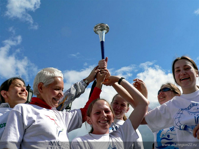 Алтайский край присоединится к факельной эстафете «Бег мира – 2018»