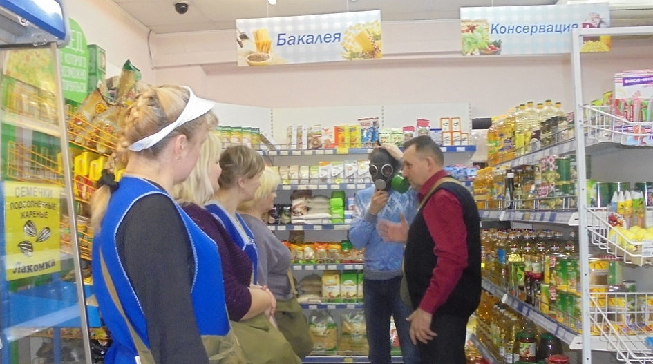 В Барнауле прошли учения по организации передвижного пункта продовольственного снабжения