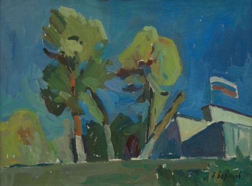 В концертном зале «Сибирь» продолжается серия выставок художников Алтайского края