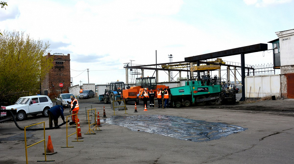 В Барнауле идет капитальный ремонт транспортного узла, объединяющего улицы Свердлова, Новоугольную, Привокзальную, Профинтерна