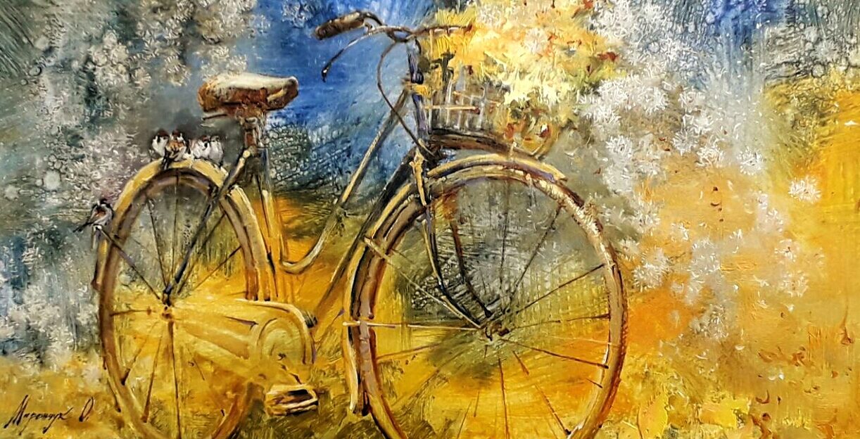 Галерея «Турина гора» представляет яркую необычную выставку «Счастье о двух колесах»