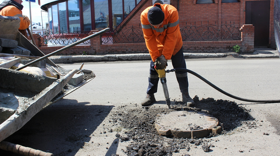 На улице Привокзальной сегодня приступят к асфальтированию проезжей части