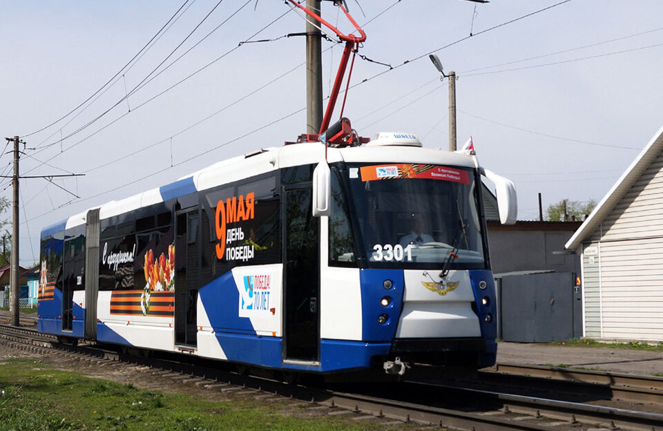 Бесплатный «Трамвай Победы» пройдет по Барнаулу 9 мая