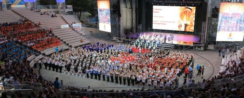 Музыканты из Алтайского края приняли участие в гала-концерте лучших детских духовых оркестров России