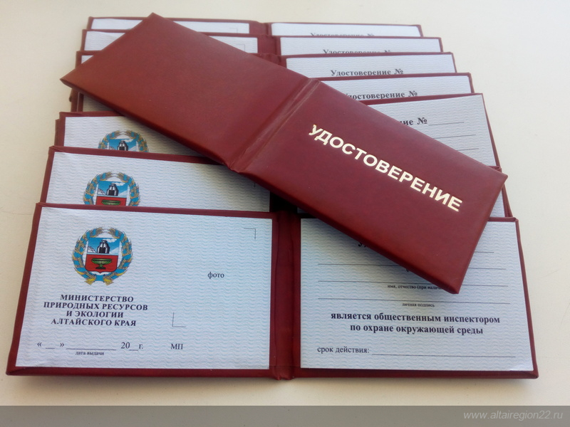 В Алтайском крае создан институт общественных инспекторов по охране окружающей среды