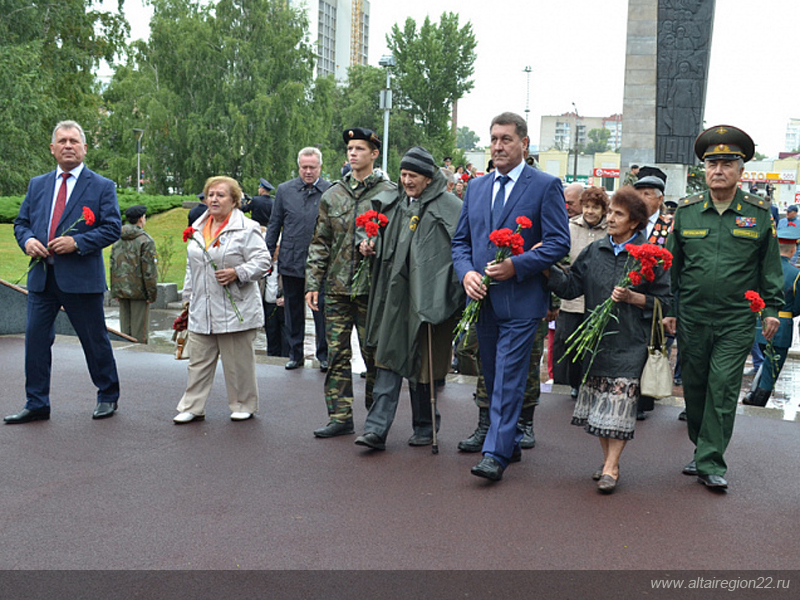 В Алтайском крае прошли мероприятия, посвященные 75-летию Победы в Курской битве