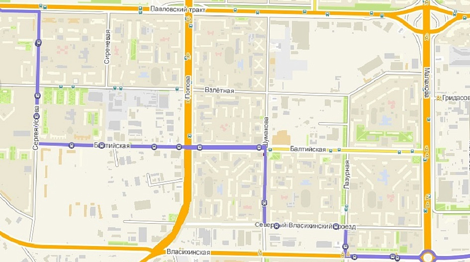 В Барнауле изменят схемы движения автобусов № 65 и 110