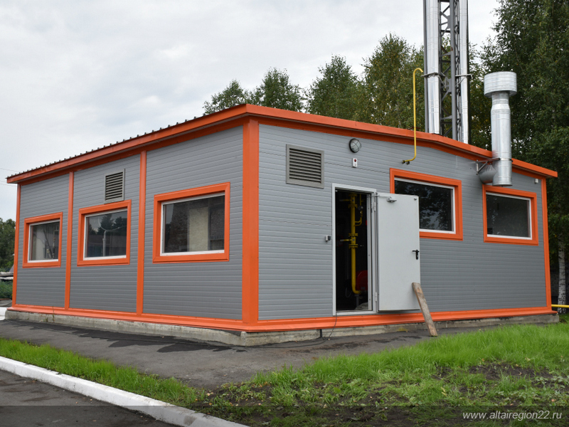 В алтайском селе Сростки построили новую котельную