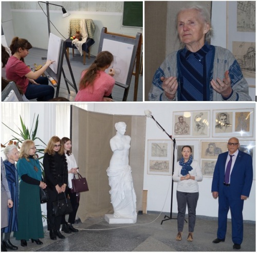 В Алтайском крае проходит Олимпиада по академическому рисунку