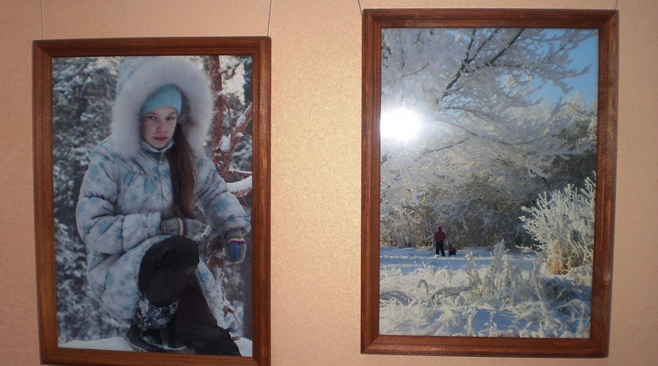 В Барнауле открылась фотовыставка «Зимняя рапсодия», представленная работами детей