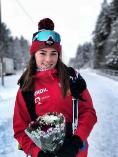 Алтайская лыжница Яна Кирпиченко стартовала на чемпионате мира среди молодежи