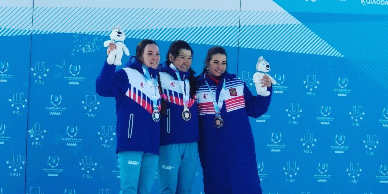 Яна Кирпиченко завоевала две бронзовые медали на Всемирной зимней универсиаде в Красноярске