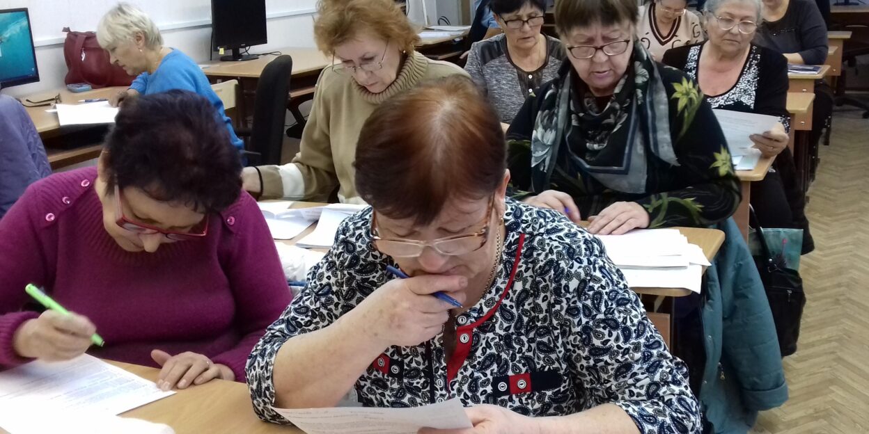 Более тысячи человек приняло участие в проекте «Академия компьютерной грамотности пенсионеров»