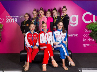 35 гимнасток из Алтайского края выступили на всероссийских соревнованиях «Весенний кубок» в Красноярске