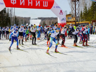 Лыжный сезон в Алтайском крае завершился марафоном в Тягуне