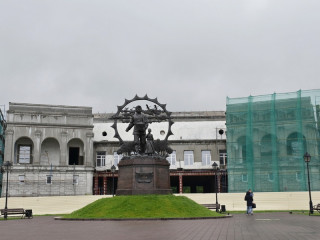 Министр строительства и жилищно-коммунального хозяйства Алтайского края: Работы по реконструкции Государственного художественного музея региона идут по графику