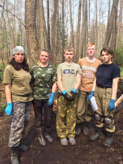 Юные поисковики из Алтайского края отправились в экспедицию в Калужскую область