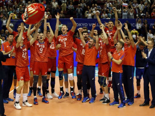 Два алтайских волейболиста в составе сборной России завоевали путевку на Олимпиаду в Токио