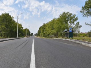 В Новоалтайске завершают работы по нацпроекту «Безопасные и качественные автомобильные дороги»