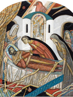 В Барнауле открыли персональную выставку Юрия Люкшина «Слово о полку Игореве»