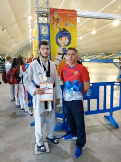 Алтайский спортсмен завоевал бронзу на юниорском первенстве Европы по тхэквондо ВТФ