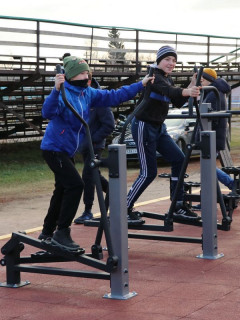 В Алтайском крае открыли первую спортплощадку по федеральному проекту «Спорт – норма жизни»